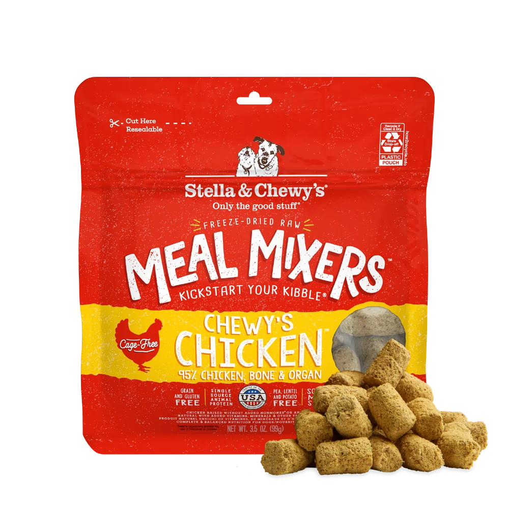 Stella and Chewy's Chicken Meal Mixers package